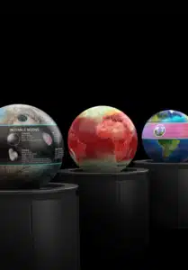 Our ready made apps include OurClimate and OurUniverse