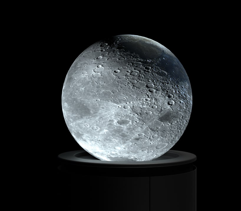 The PufferTouch emulating the moon perfectly